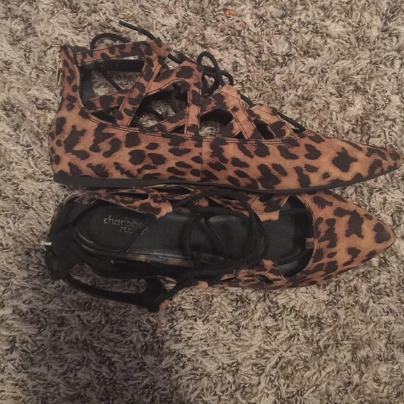 Charlotte Russe Cheetah flats - Picture 2 of 4