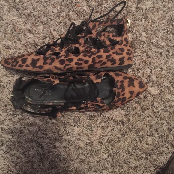 Charlotte Russe Cheetah flats - Picture 3 of 4