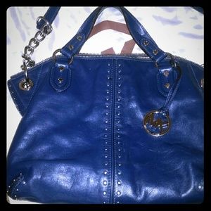 Dark blue Michael Kors handbag