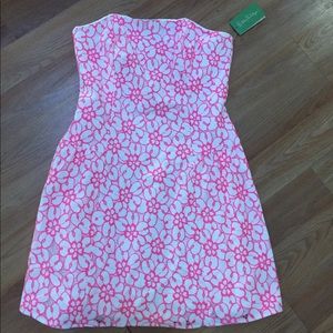 Lilly Pulitzer strapless dress
