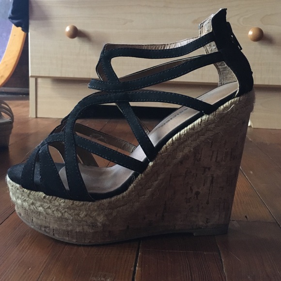 Strappy Wedges