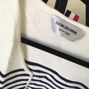 Thom Browne Wool Cardi Dress