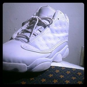 Jordan  all white 13s