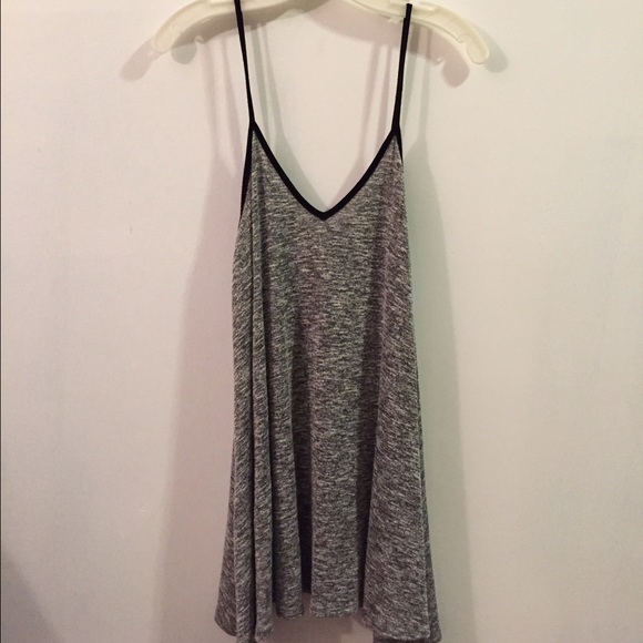 Lola gray spaghetti strap dress - Picture 1 of 3