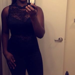 Black  jumpsuit