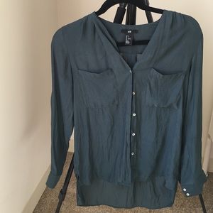 H&M High Low Blouse