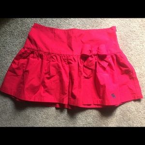 Abercrombie skirt with bow