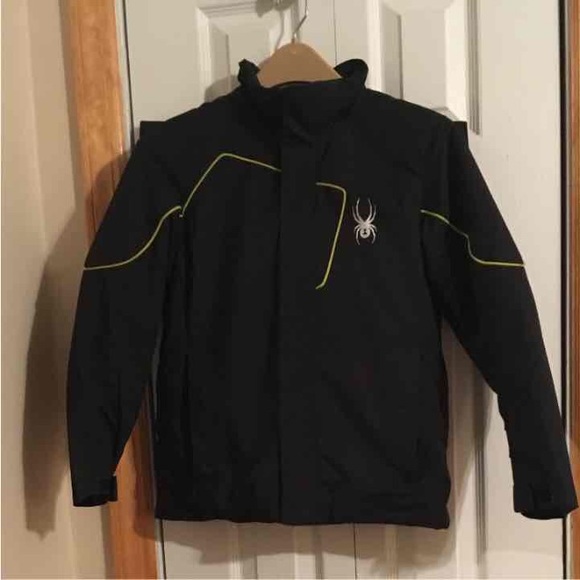 Boys black Spyder jacket