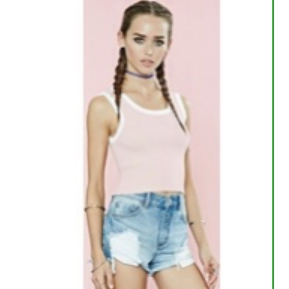 90's Crop Sweater Tank