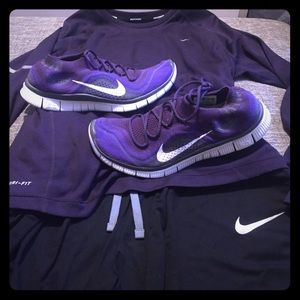 Nike Flyknit - Purple