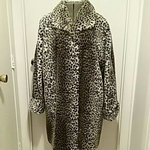 Alpine Studios Faux Fur Coat