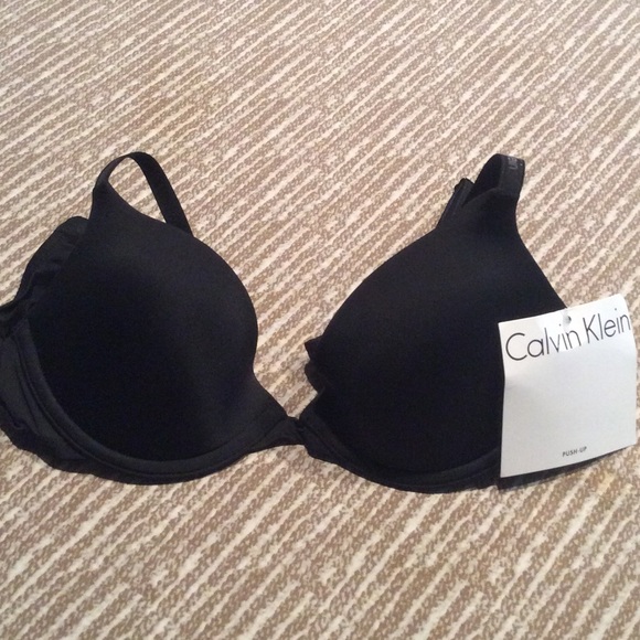 Black Calvin Klein Push Up Bra!