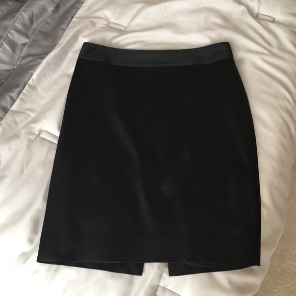 White House Black Market Satin Skirt