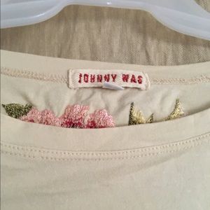 Johnny Was embroidered T