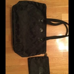 Coach weekender 2 piece set. SOLD