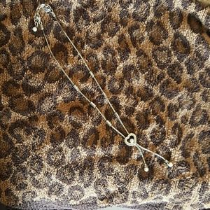 Brighton necklace with pearl bead accents