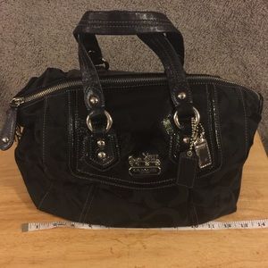 *AUTHENTIC Black coach purse-perfect condition