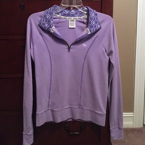 Purple Victoria secret pink pullover