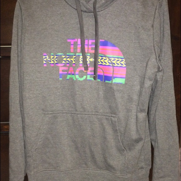 Gray north face hoodie MAKE AN OFFER