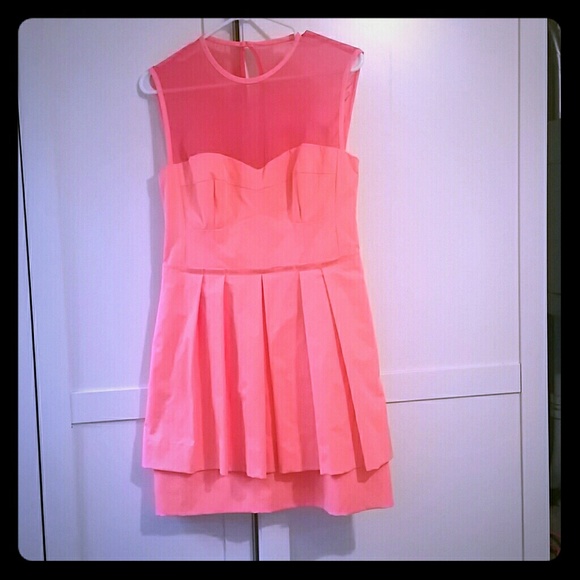 Neon Nanette Lepore Dress