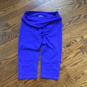 Zella Live In Capri Legging Sz S Royal Blue Purple