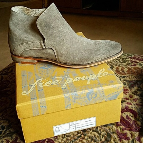 Free People Summit suede ankle boot