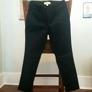 Black 6P Banana Republic Jackson fit pants