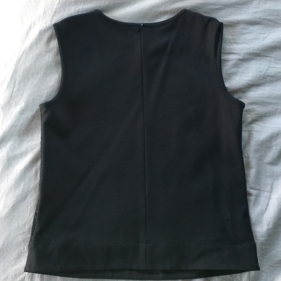 Akris Punto Sleeveless Mesh Panel Top (SOLD) - Picture 2 of 3