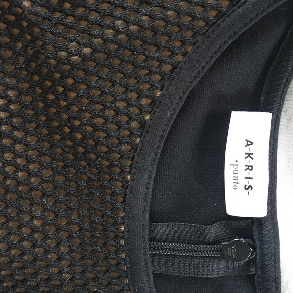 Akris Punto Sleeveless Mesh Panel Top (SOLD) - Picture 3 of 3