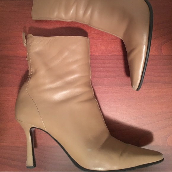 Nine West pointed booties