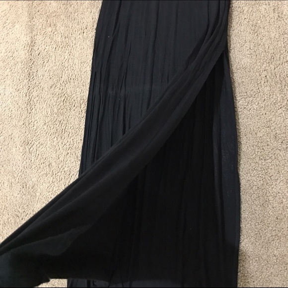 Black Maxi Skirt - Picture 3 of 3