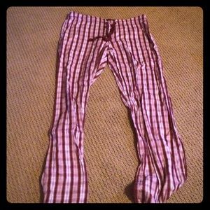 Maroon Victoria's Secret pajamas