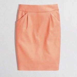 J. CREW Factory Pencil Skirt, Double Serge Cotton