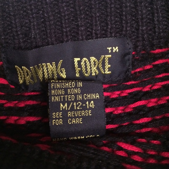 🚫Vintage Cropped Ugly Christmas Sweater Medium - Picture 2 of 4