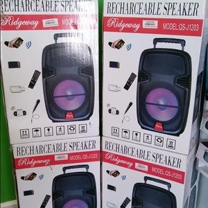 Rechargeable Bluetooth speaker