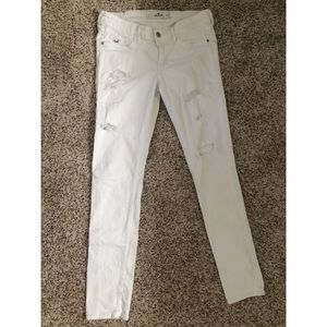 Hollister ripped jeans