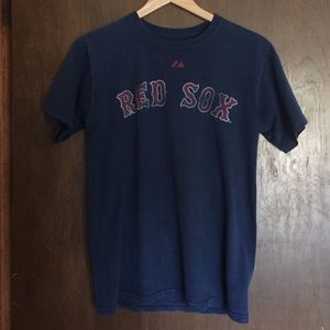 Boston Red Sox T-Shirt Majestic Unisex