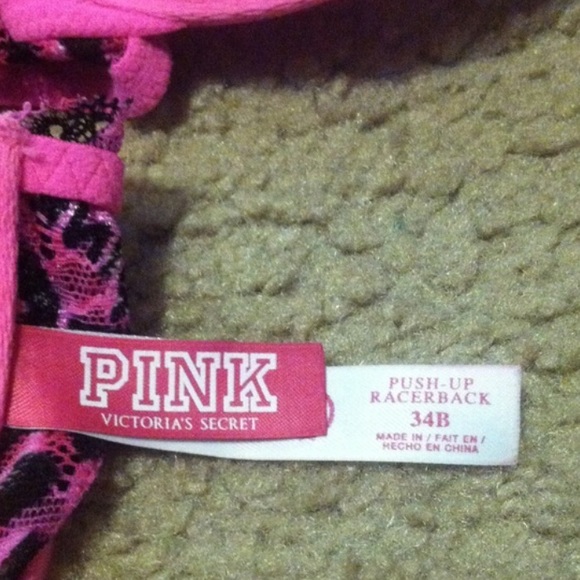 Victoria's Secret's PINK Razorback push-up 34B - Picture 4 of 4