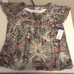 Rebecca Malone Petite XL blouse