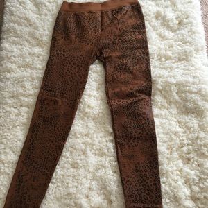 Fierce animal print leggings
