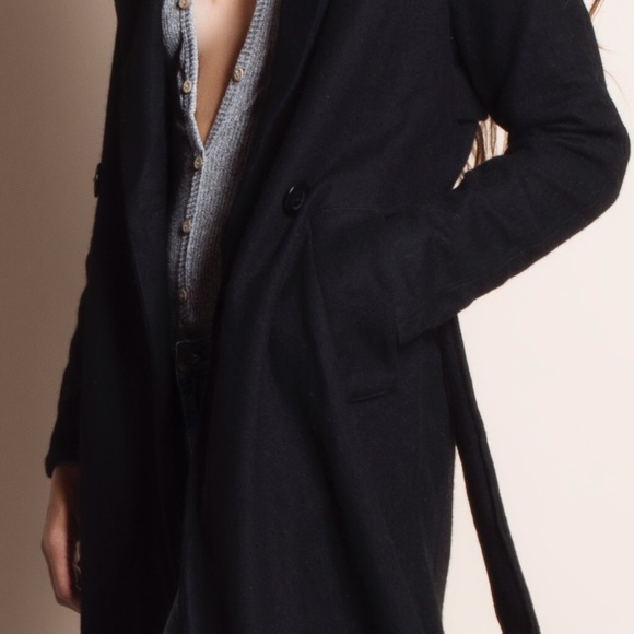 Heavyweight Belted Coat Jacket - Picture 3 of 3