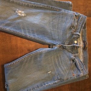 Levi super low jeans size 5 skinny