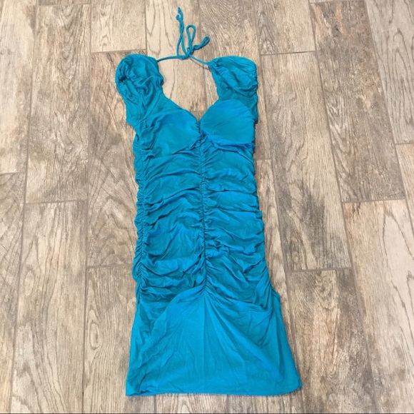 Turquoise dress