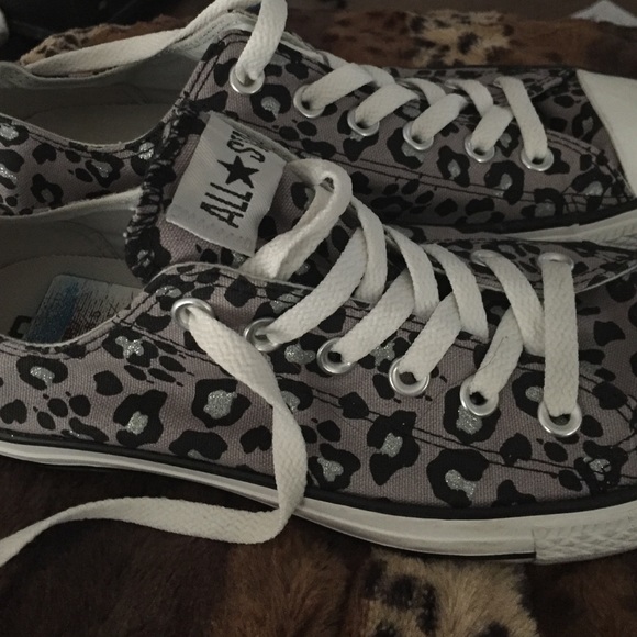 Leopard print converse!