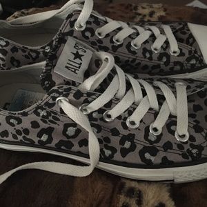 Leopard print converse!