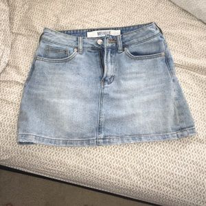 Jean skirt
