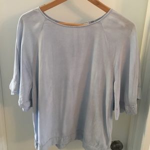 Anthropologie Blouse with kimono sleeve