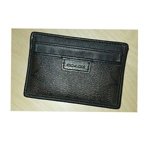 Coach card holder
