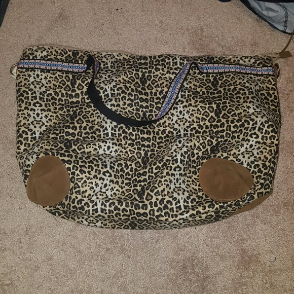 Leopard Overnight Bag