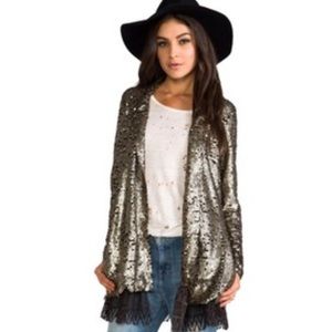 Free people sequin blazer
